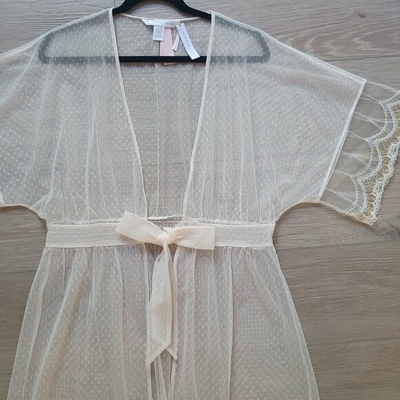 Victoria's Secret Floor Length Bridal Robe - Picture 3 of 7